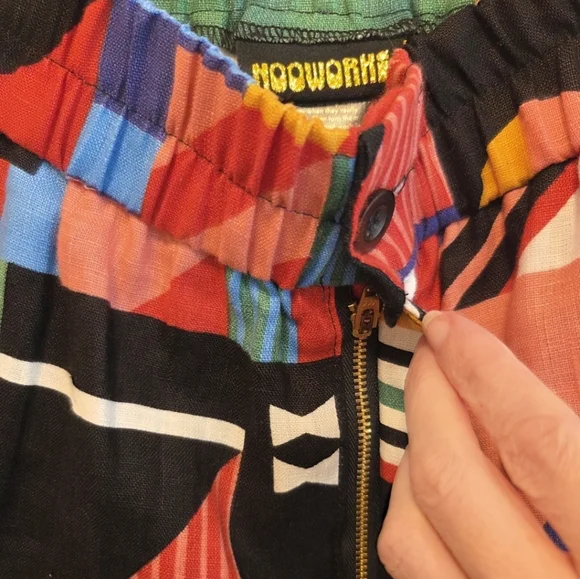 Nooworks Catalina Ansley Linen Pants XS - Picture 5 of 9